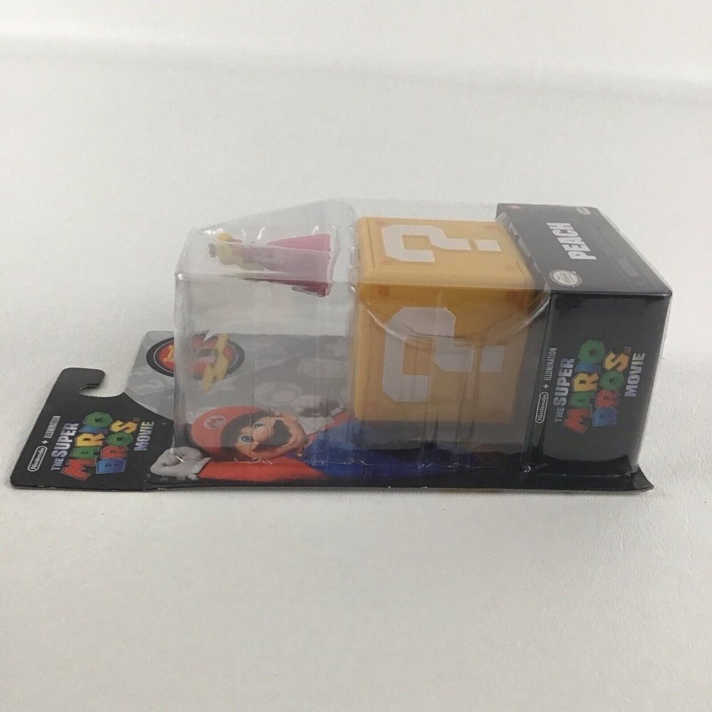 The Super Mario Bros Movie Princess Peach Mini 1" Figure Mystery Block New - Picture 5 of 6